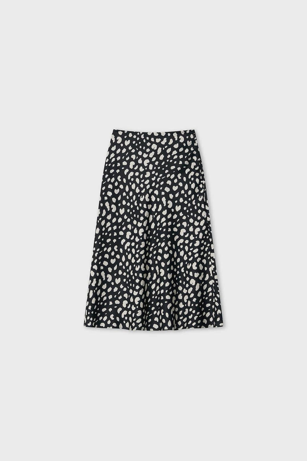 Kelly Silky Skirt Black
