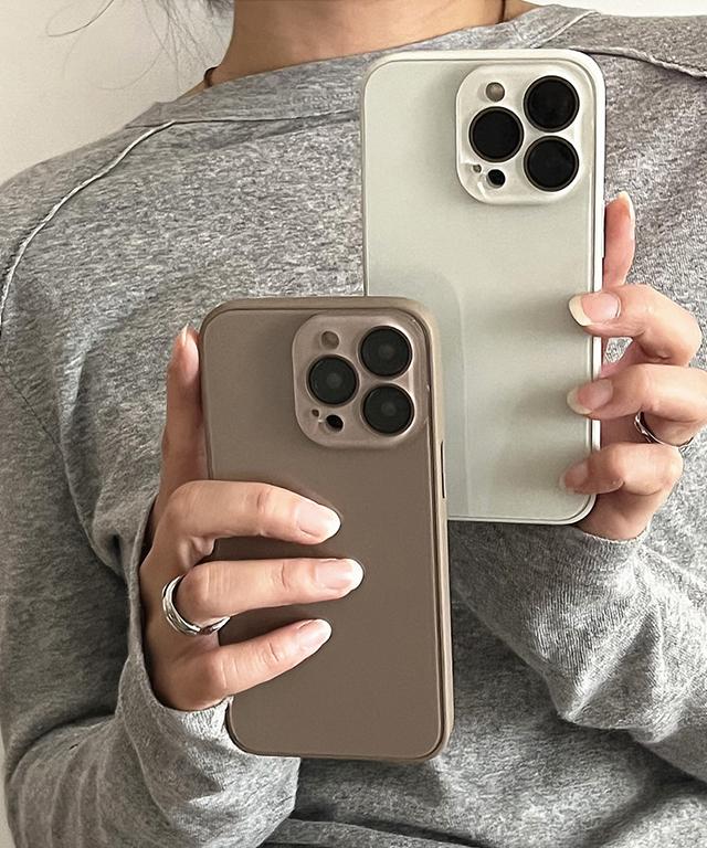 애플데이즈 2컬러🍎글라스 강화유리 애플 아이폰케이스 13.14.15.16.17 PROMAX.프로맥스