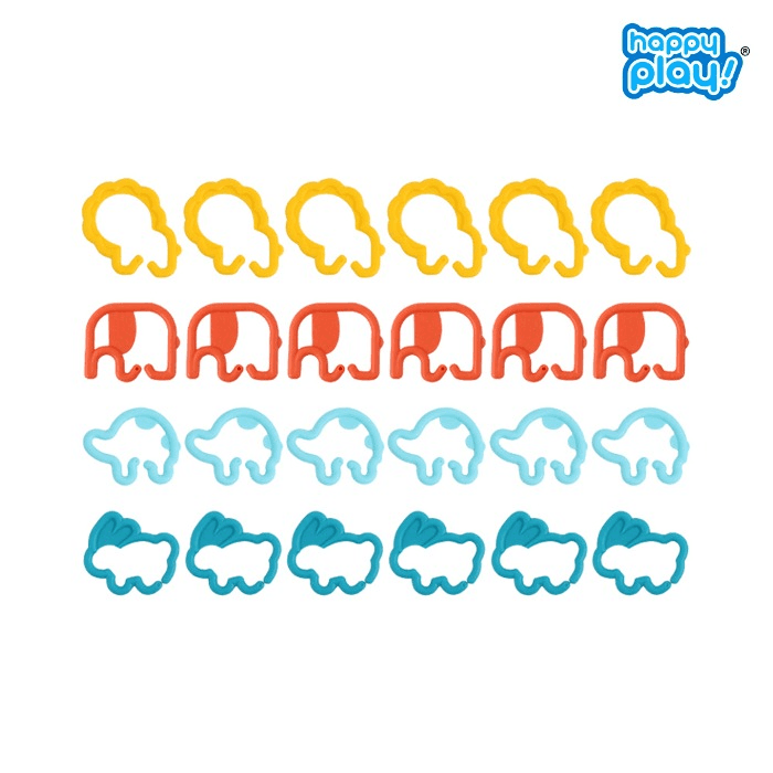 해피플레이 동물 고리친구들 24p + 사은품 증정