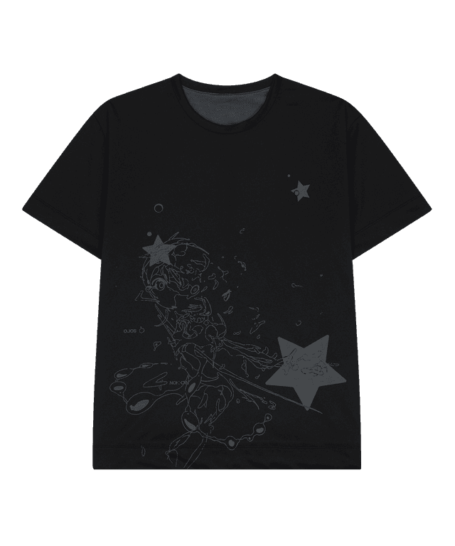 *Preview* OJOS x NOITOW SHU Reversible Mesh T-shirt / Black
