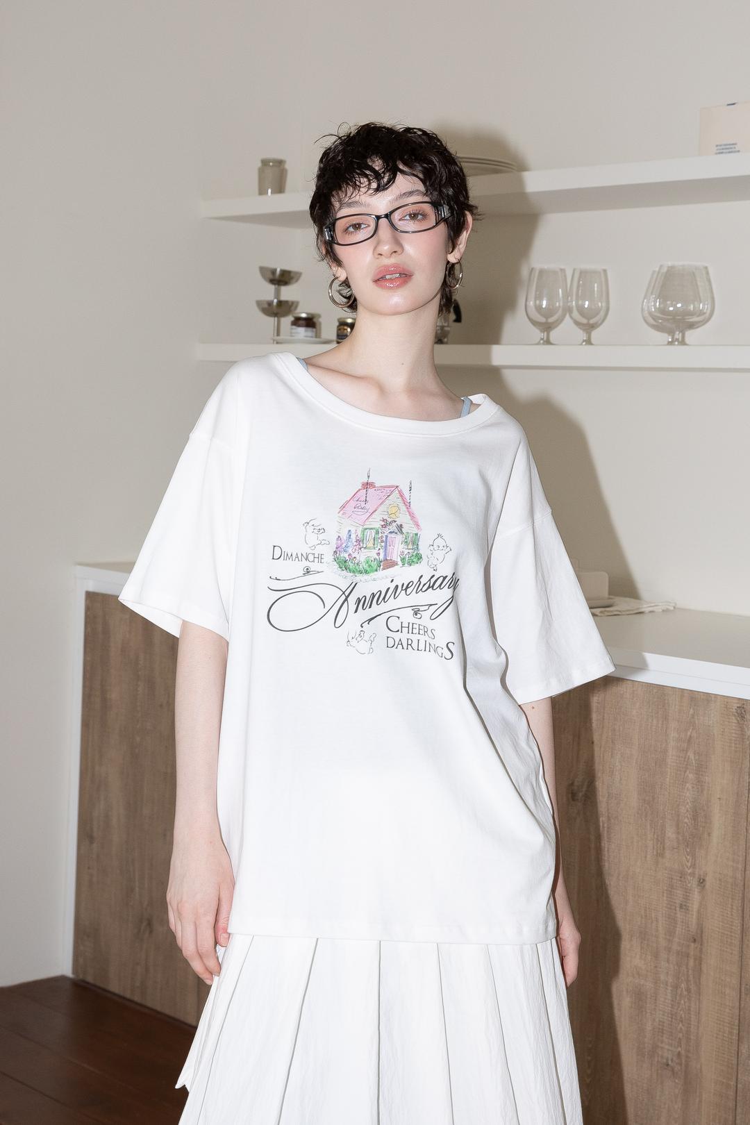 VINTAGE HOUSE OVERSIZE T-SHIRT