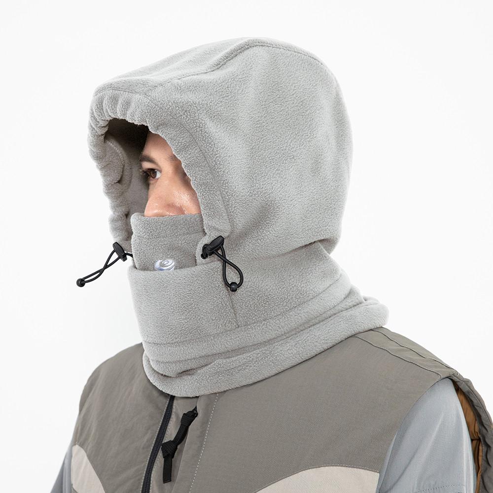 글랙 넥 워머 슈레더 후리스 바라클라바 라이트 그레이 GC026