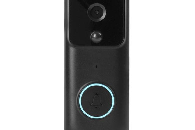배터리 도어벨 홈CCTV 무선 와이파이 IP카메라 V8 블랙 스마트폰 어플 지원