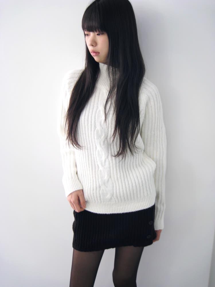 half neck knit
