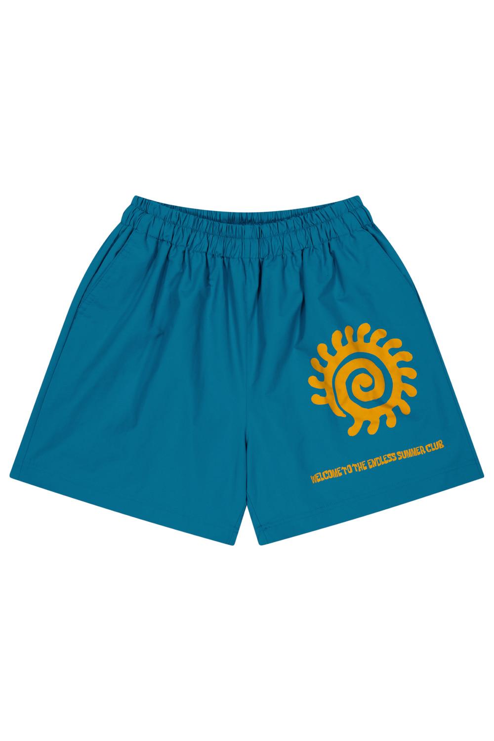 SUMMER CLUB Beach Shorts (Blue)