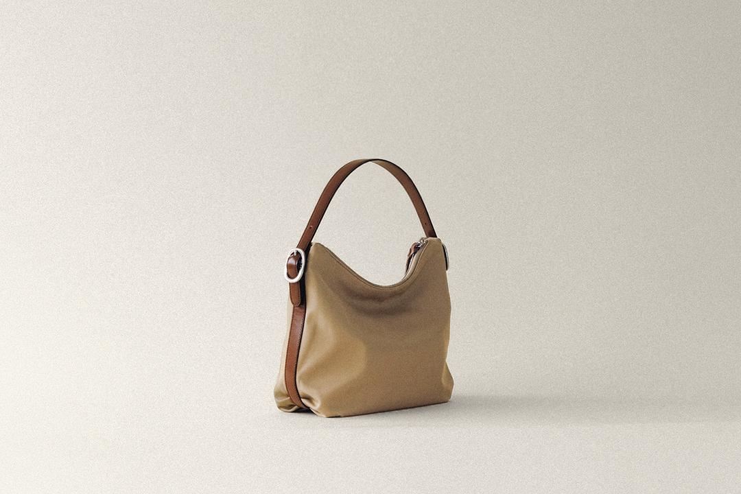 SAC CANOT TOILE SMALL BEIGE