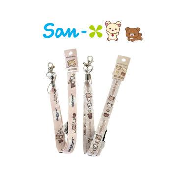 제이월드 리락쿠마 사원증줄 휴대폰줄 캐릭터 넥스트랩