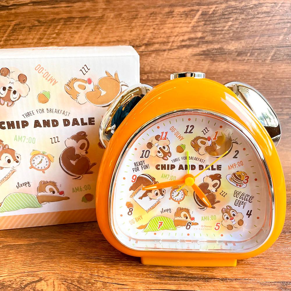 디즈니 칩앤데일 자명종 무소음 알람시계 / 탁상시계