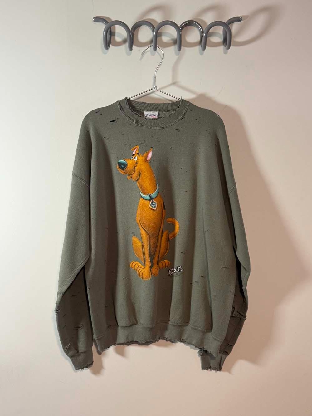 Destroyed 90's Scooby Doo Sweatshirt