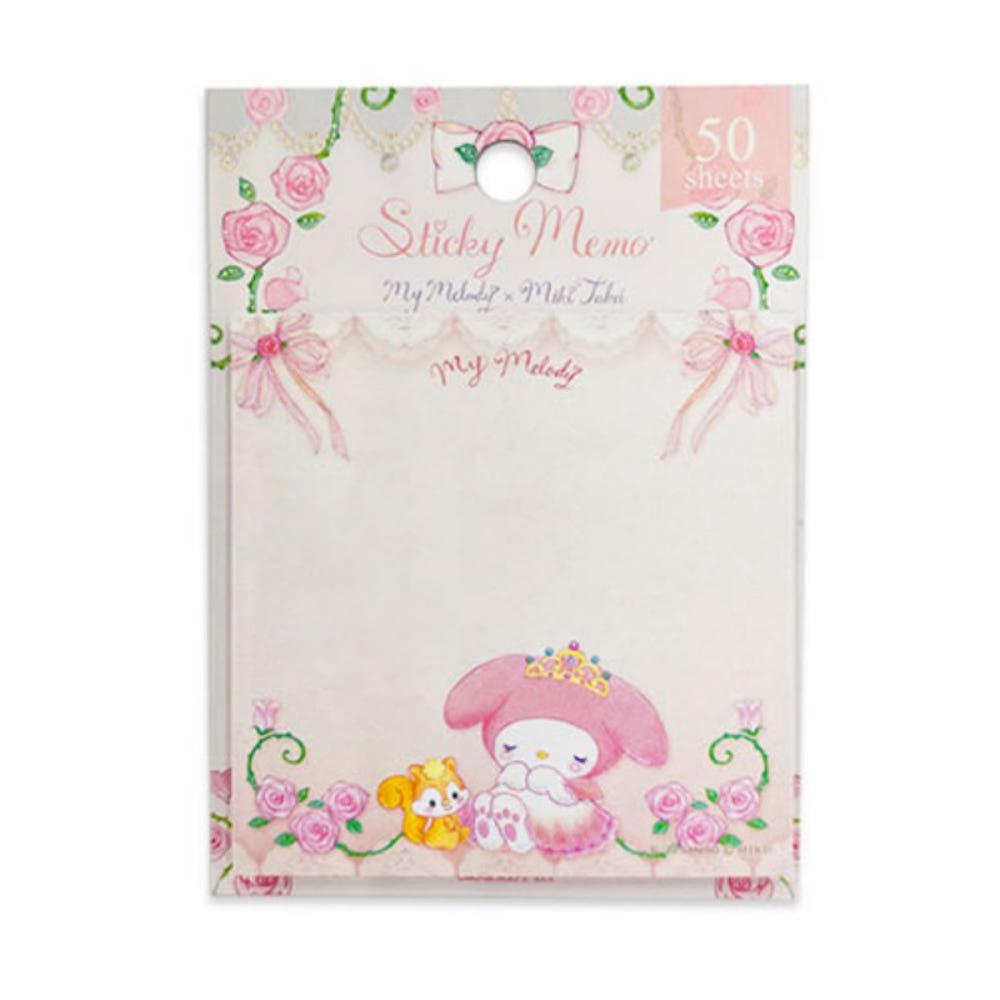 산리오 x 타케이미키 마이멜로디 점착식 메모지