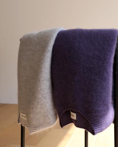 안나앤블루 세이지 홀가 knit (퍼플.그레이)