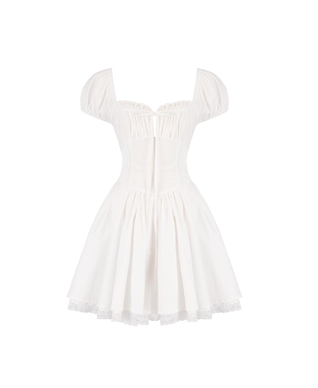 컴아웃앤플레이 Cupid puff dress