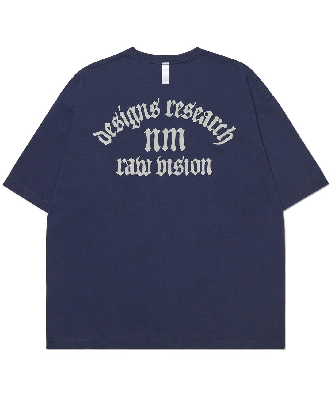 R.V ARCH LOGO T-SHIRT - DARK NAVY