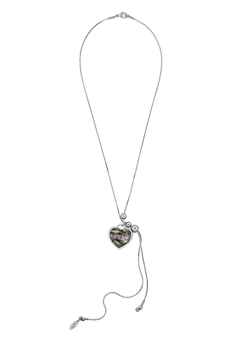 NO.551 [PINK] SOLDIER HEART NECKLACE
