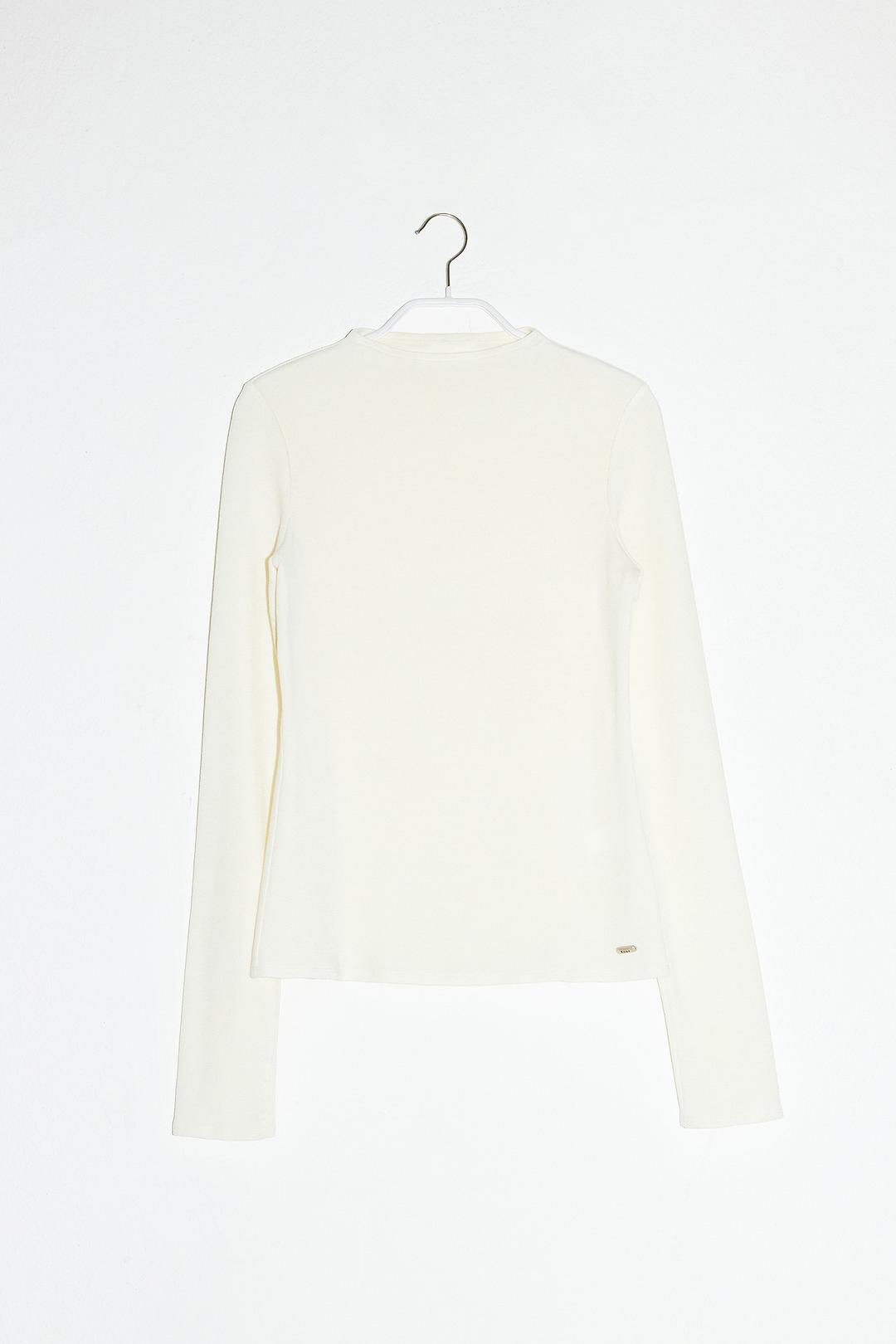 STRETCH RAGLAN T-SHIRT - IVORY