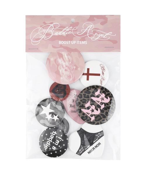 BADDIE ANGEL PIN BUTTON SET_MIX