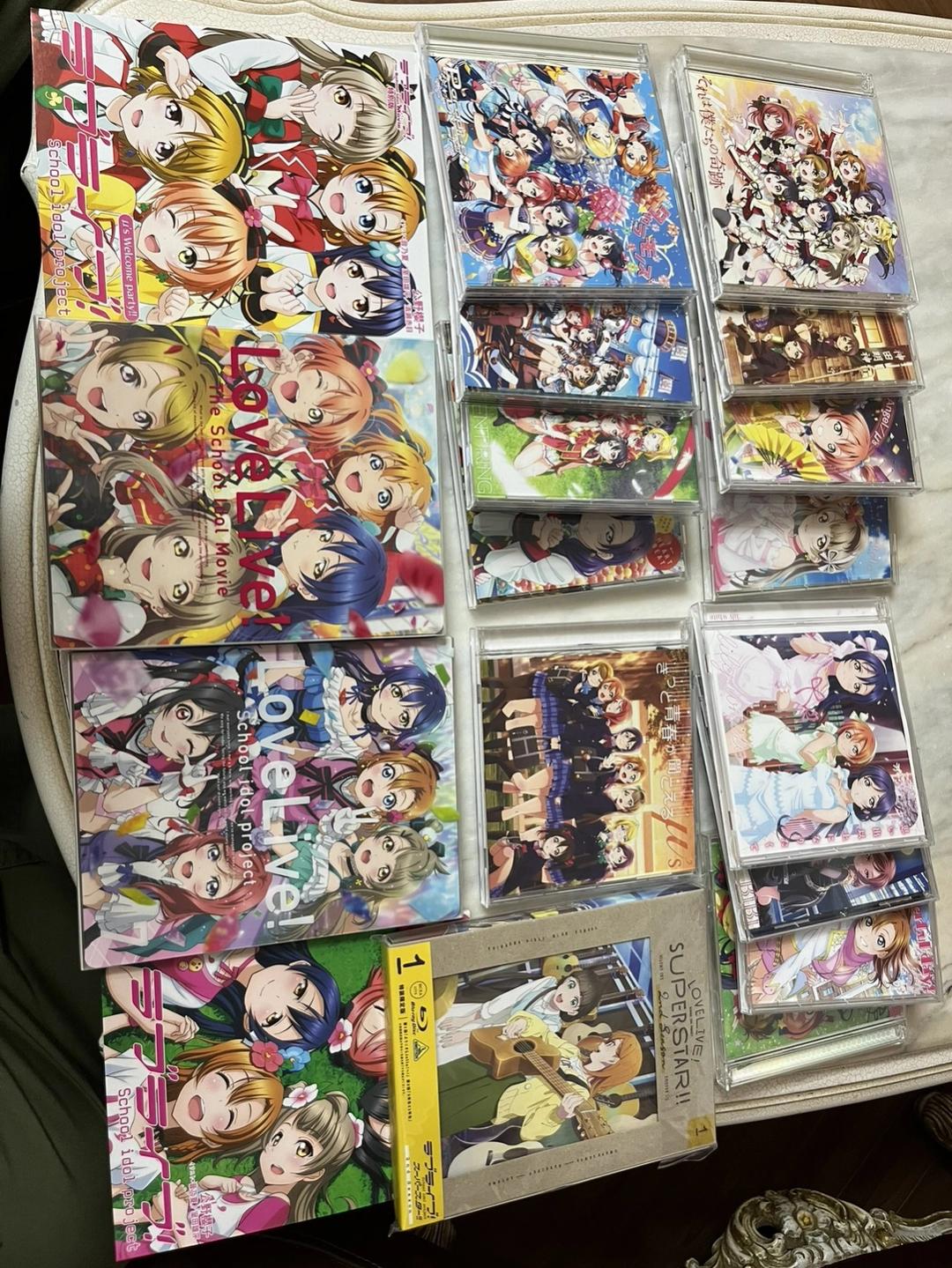 러브라이브 뮤즈 cd, bd 여러개