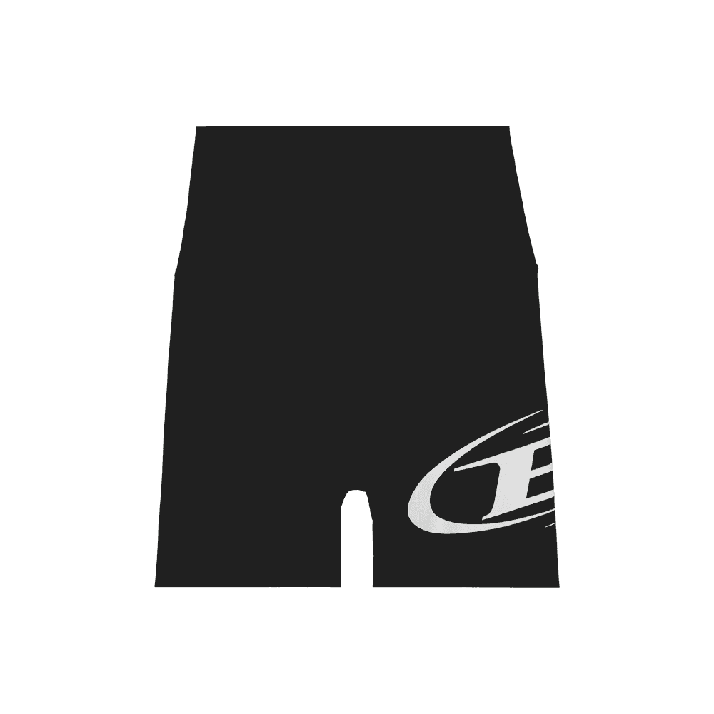 B LOGO 3.5 BIKER SHORTS(BLACK)