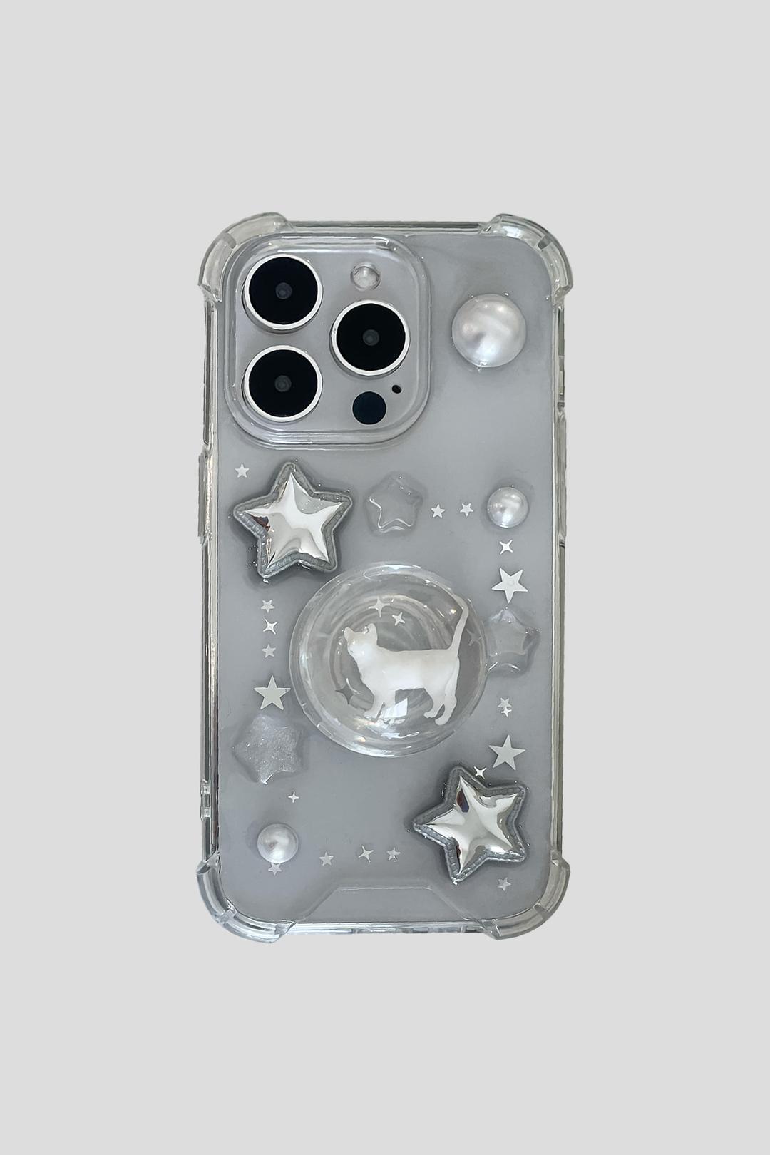 silver star frame 레진 폰케이스