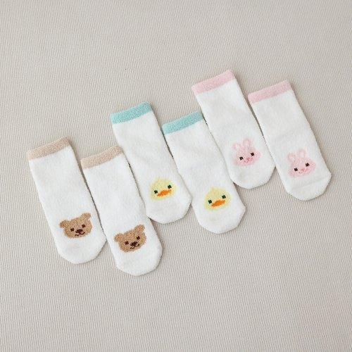 몽실 아기 수면양말 3종세트 24M