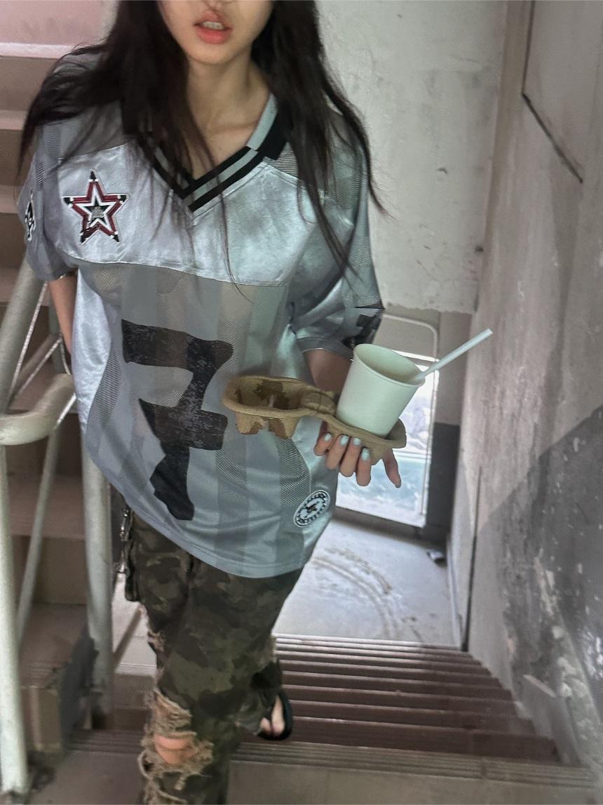 [사전 판매 10% 할인] FULLTIDE STREET OVERSIZED JERSEY T-SHIRT