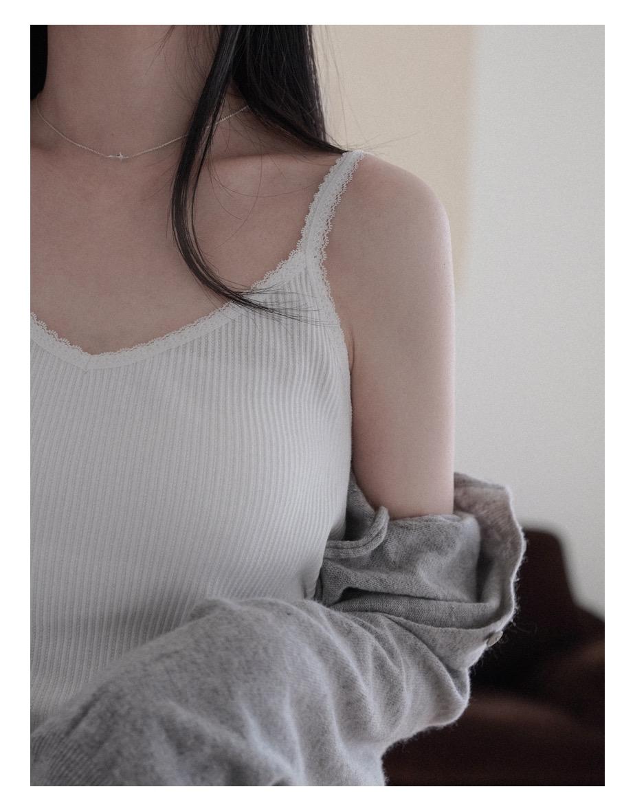 로렌 레이스 슬리브리스 (3colors)