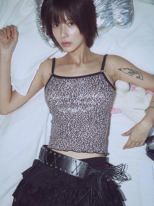 ANGEL ROSE LEOPARD SLEEVELESS_PINK