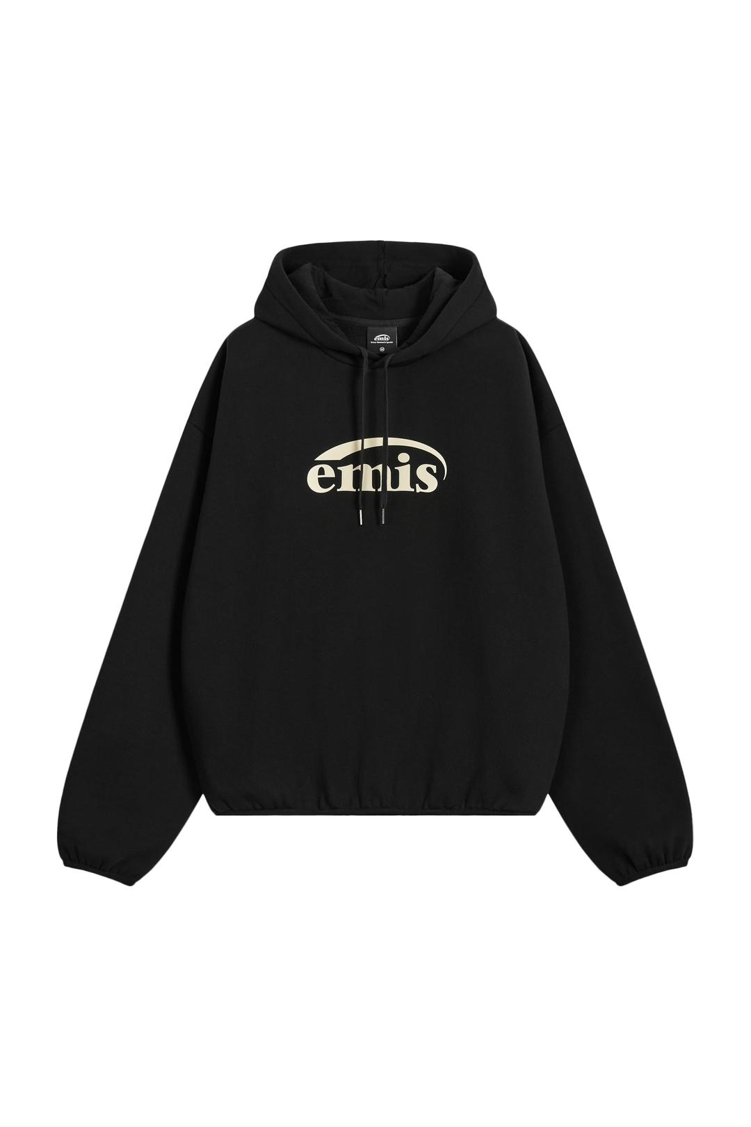 LOGO HOODIE-BLACK