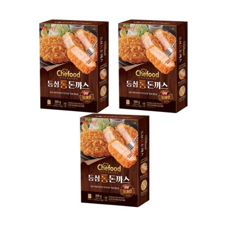 롯데 쉐푸드 등심통돈까스 300gx3개