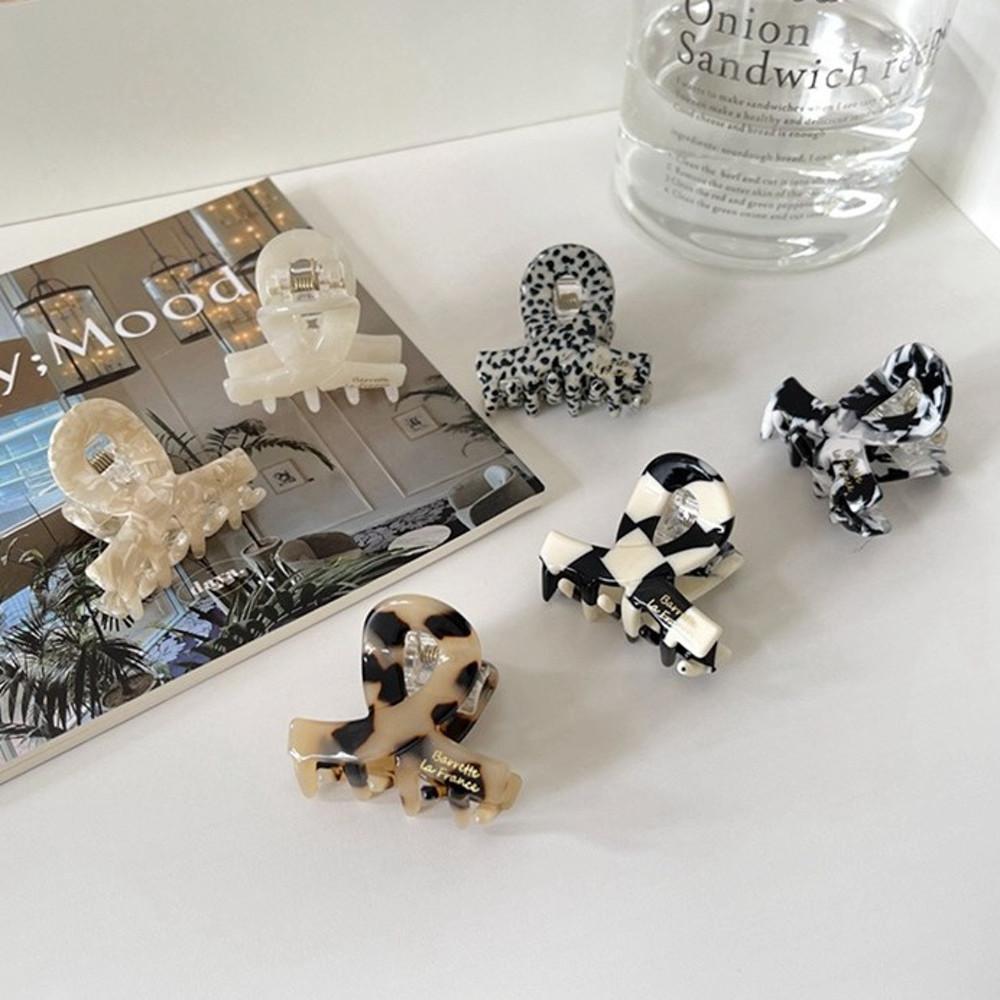 프랑스핀 작은 꼬임 반머리 미니 집게핀