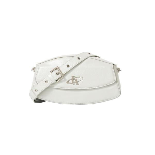 [11/16일 예약배송] Rugby flap 3way bag White