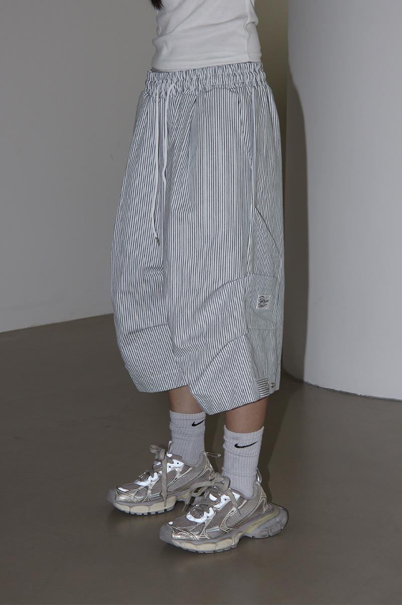 MAY STRIPE BERMUDA PANTS