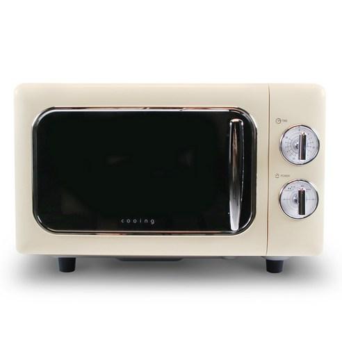 쿠잉 레트로 무회전 플랫 전자렌지 다이얼식 20L - 전자레인지 | 쿠팡