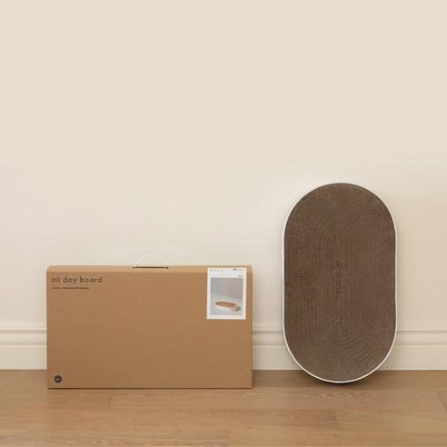 두잇 올데이보드 고양이 스크래쳐, 화이트, 1개