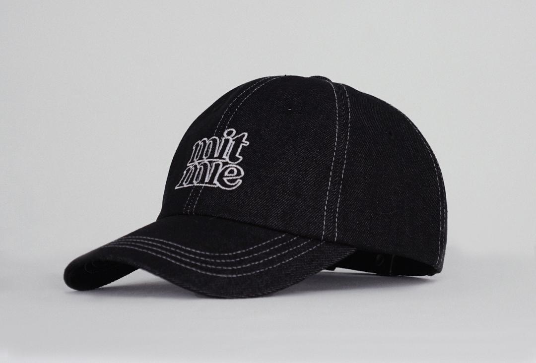 stitch ball cap (black)
