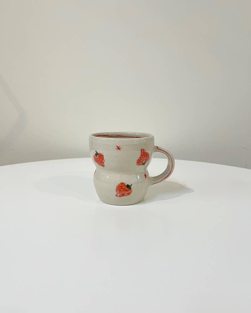 따알기 컵 딸기 컵