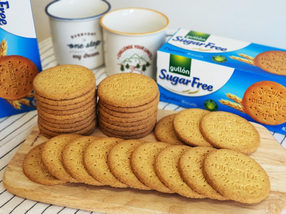 무설탕 구욘 슈가프리 다이제스티브 400g 비건 통밀 과자 저칼로리 간식