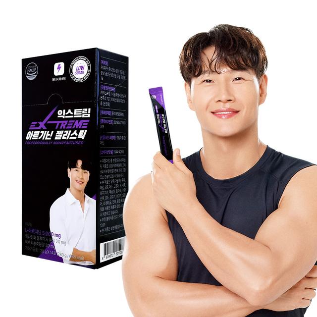 익스트림 김종국 아르기닌 젤리스틱 5,000mg x 14포 [원산지:상세설명에 표시]