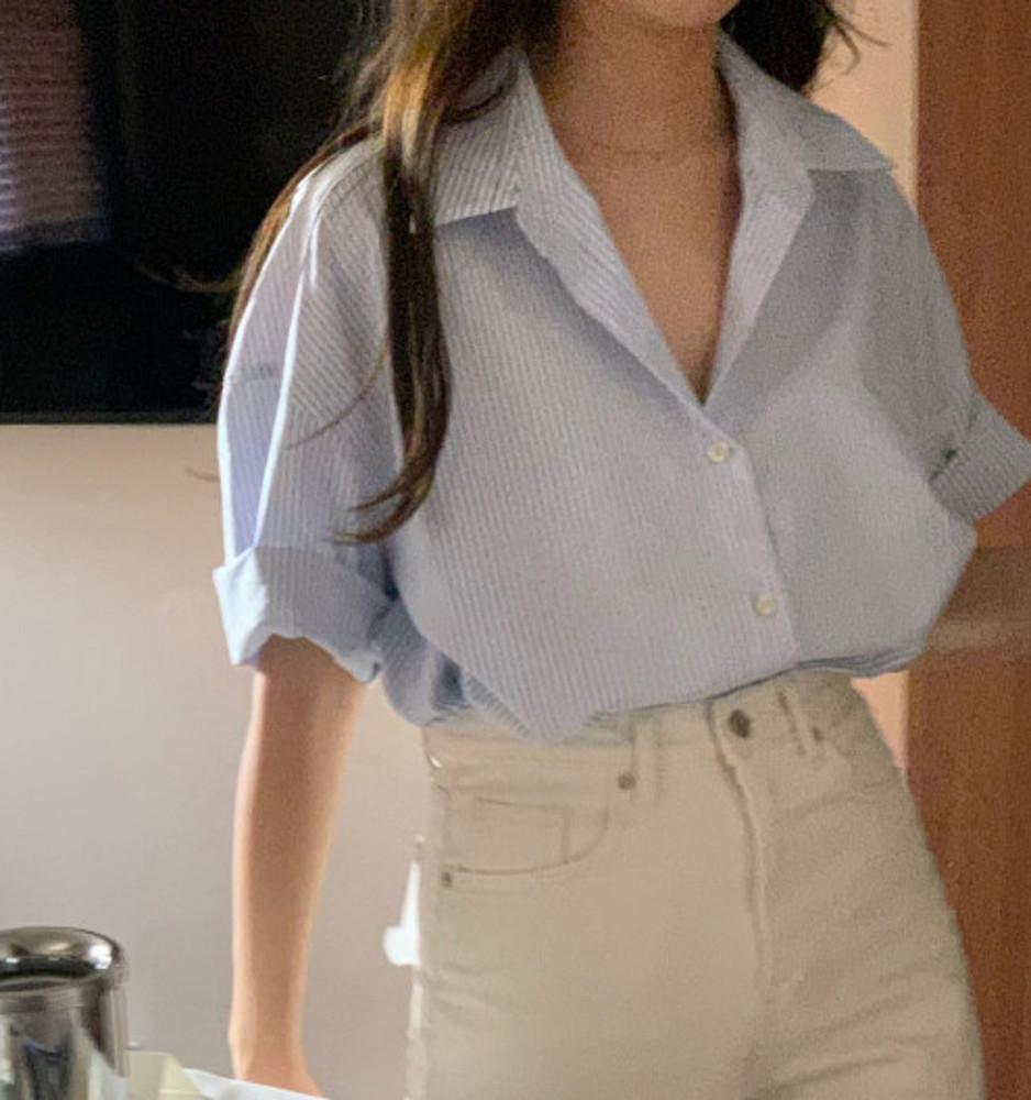 comehere 테라 반팔 셔츠 (4color)