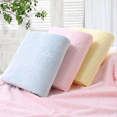 [3종세트] 위더스 러블리베어 대형 극세사 비치타올