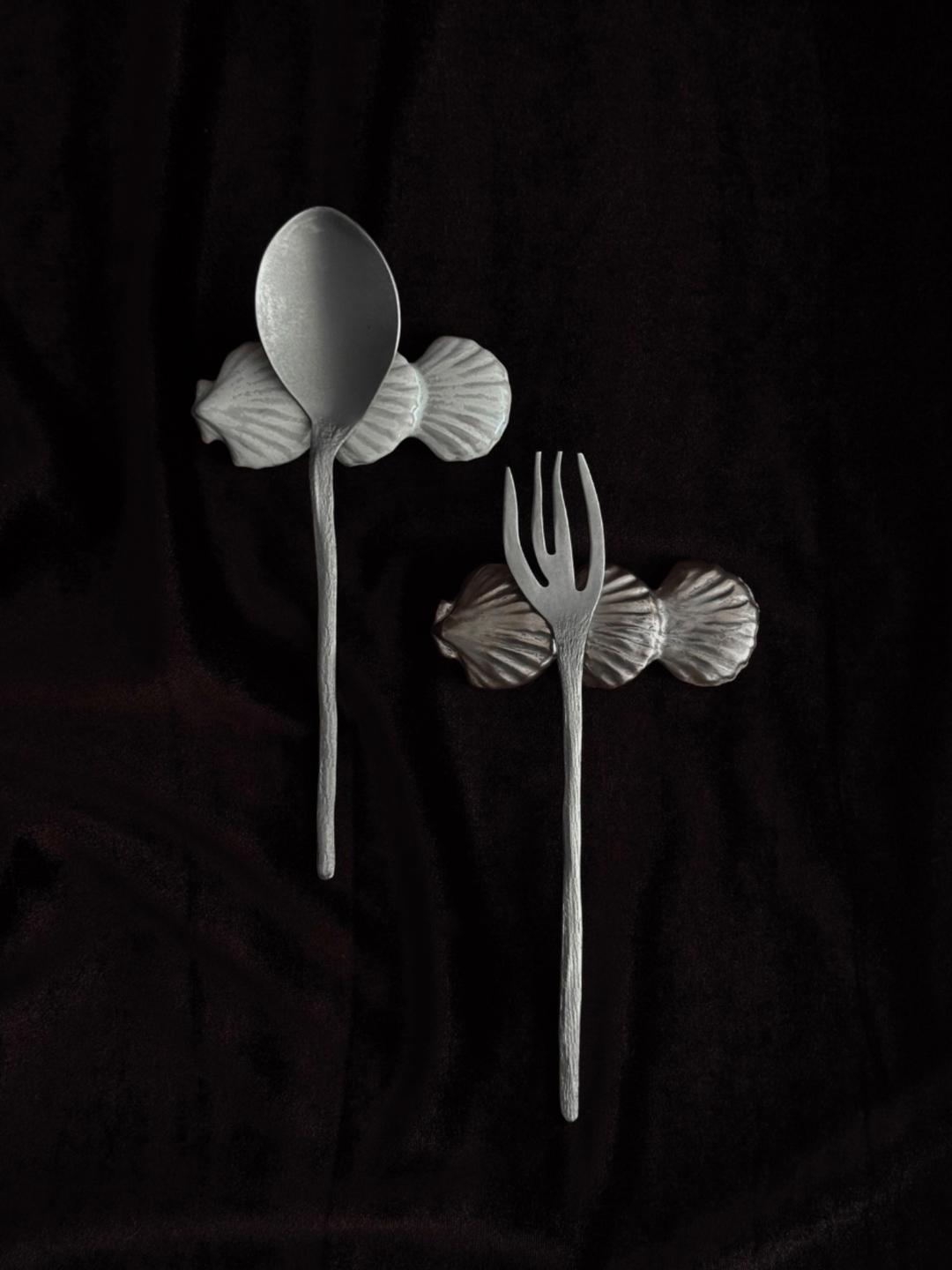 [Demuré x OTK] The Shell Cutlery Rest