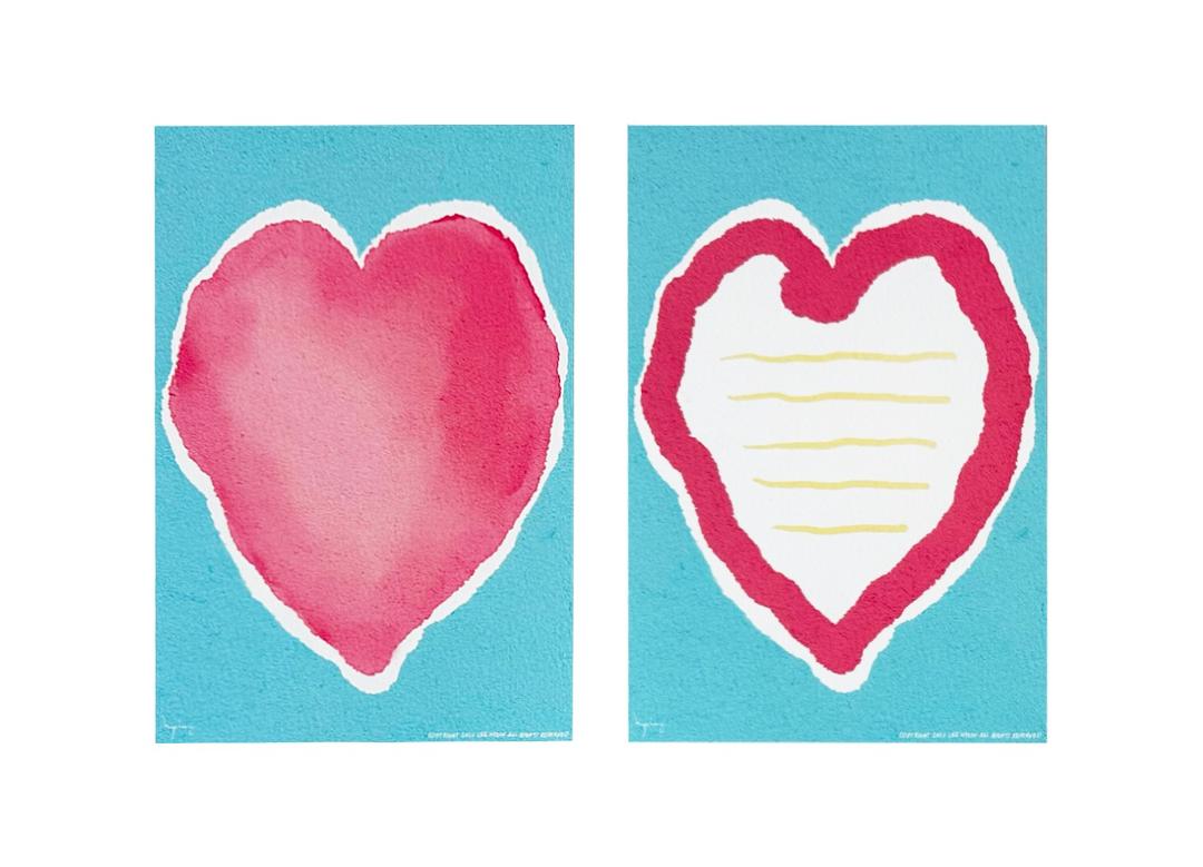 much love postcard_red