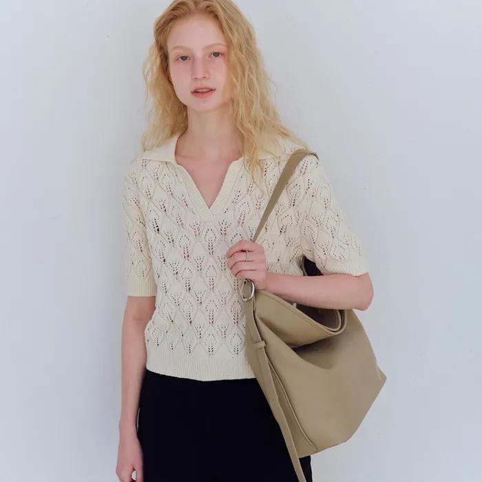 포에 버킷백 Poe Bucket Bag_Toffee