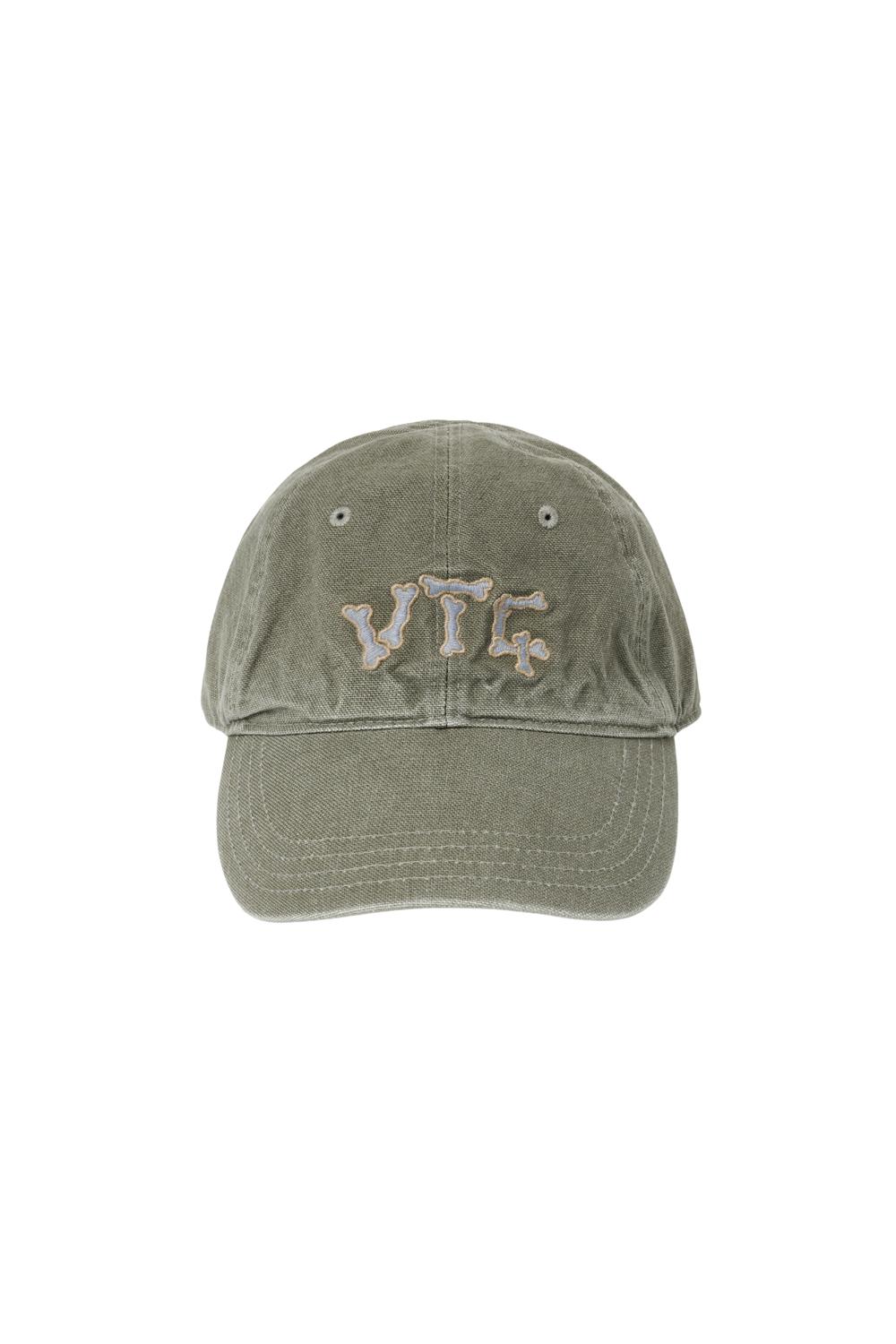 Bone VTG Cap Washed Olive