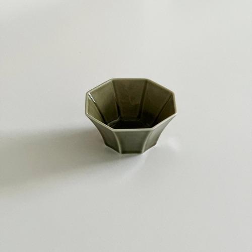 올리브 팔각 종지