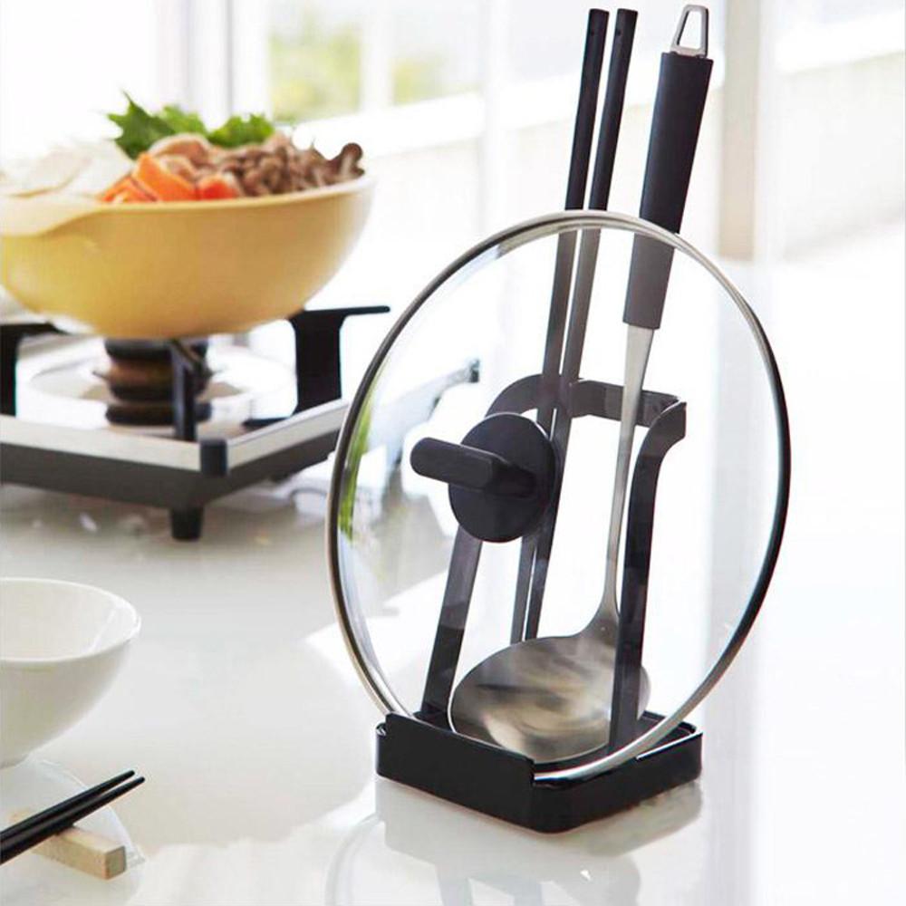 냄비뚜껑거치대 조리도구거치대 국자거치대 멀티 받침대