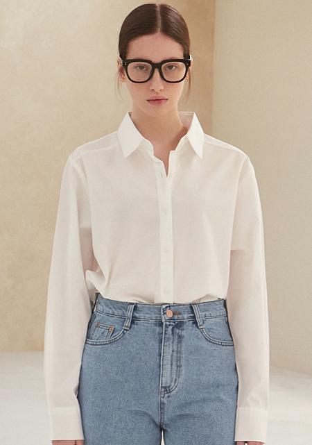 PASTEL COLLAR SHIRT_WHITE