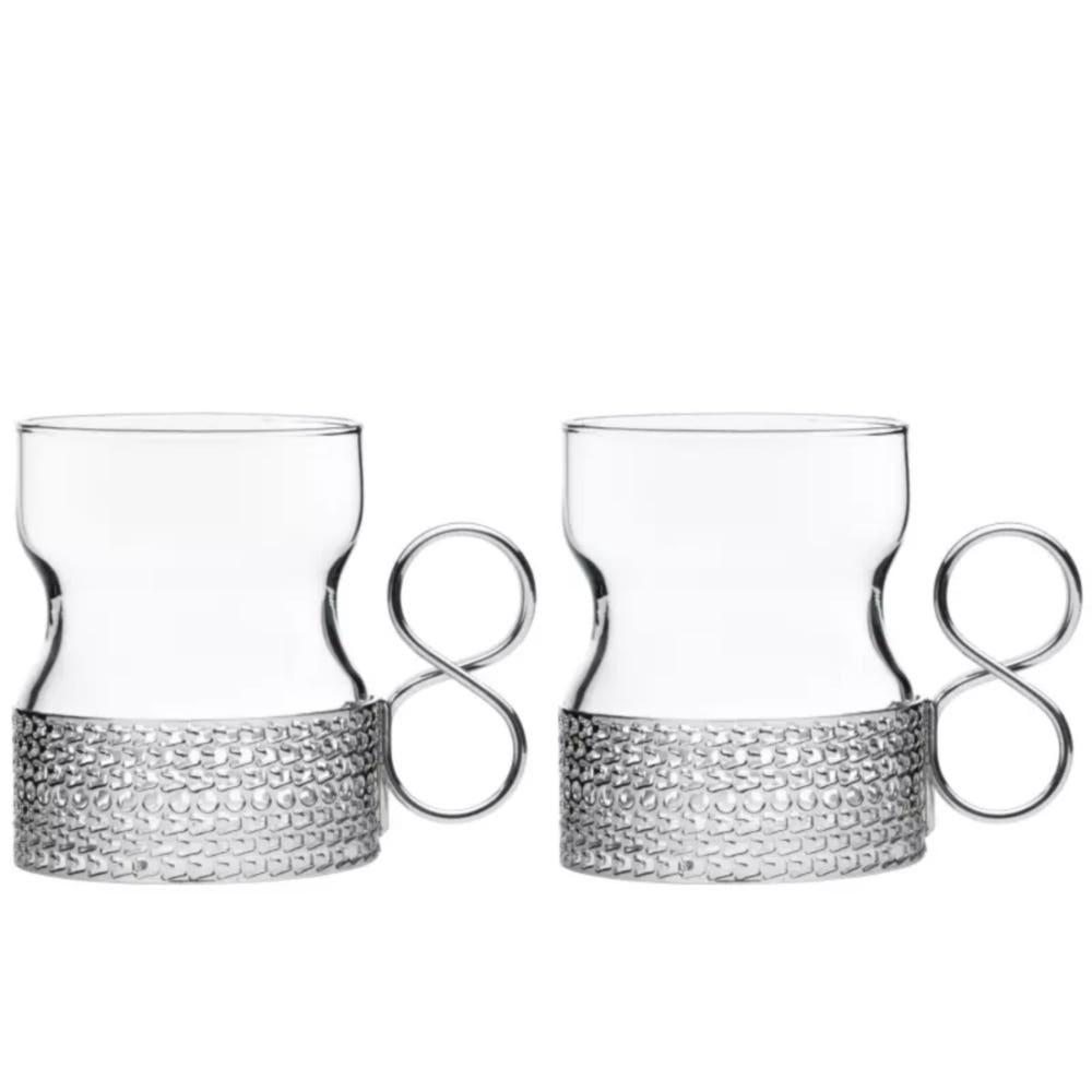 이딸라 차이카 글래스 유리컵 230ml 2개입