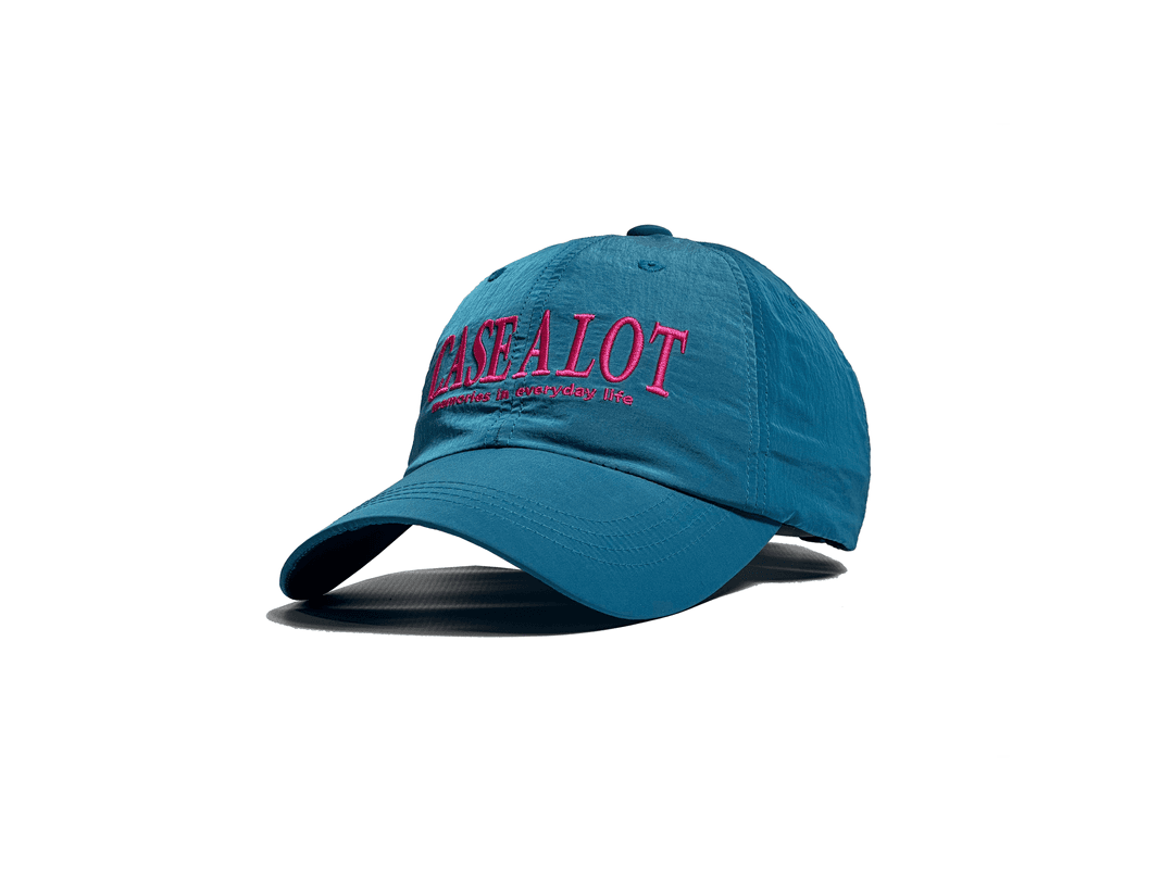 Nylon ball cap - Turkish blue