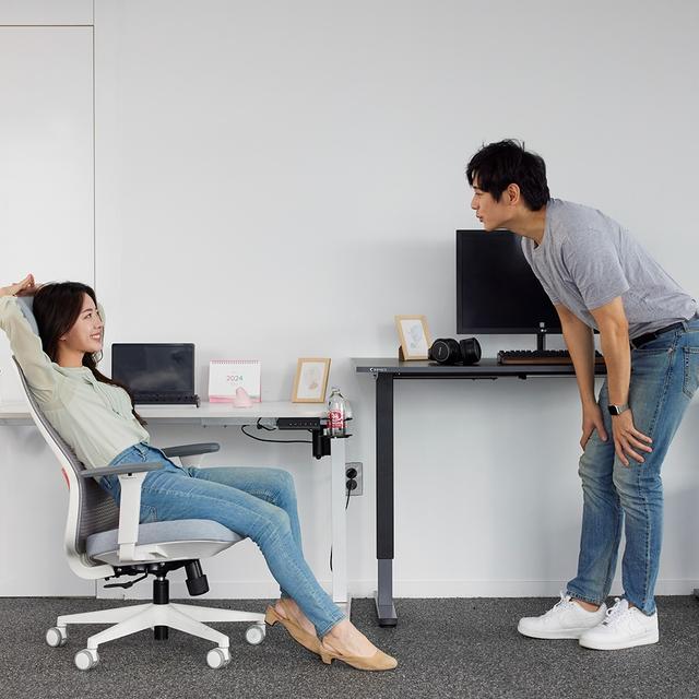 [공동구매-유딘살림]제닉스 제로드 스탠다드 모션데스크 EL 전동